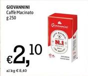 Offerta per Giovannini - Caffè Macinato a 2,1€ in Famila