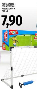 Offerta per W'toy - Porta Calcio Con Accessori Misura a 7,9€ in Famila
