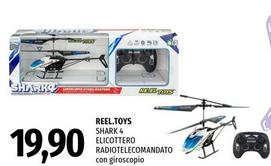 Offerta per Reel.toys - Shark 4 Elicottero Radiotelecomandato Con Giroscopio a 19,9€ in Famila