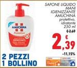Offerta per Amuchina - Sapone Liquido Mani Igienizzante a 2,39€ in Conad