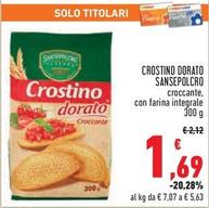 Offerta per Sansepolcro - Crostino Dorato a 1,69€ in Conad