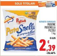 Offerta per Pizzoli - Patatine Patasnella a 2,39€ in Conad
