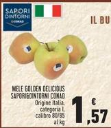 Offerta per  Conad - Mele Golden Delicious Sapori&Dintorni  a 1,57€ in Conad