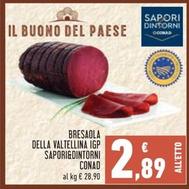 Offerta per  Conad - Bresaola Della Valtellina IGP Sapori&Dintorni  a 2,89€ in Conad