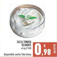 Offerta per  Salsa Tonnata Belmonte  a 0,98€ in Conad