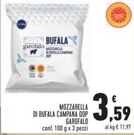 Offerta per Garofalo - Mozzarella Di Bufala Campana DOP a 3,59€ in Conad