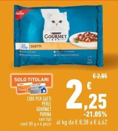 Offerta per Purina - Cibo Per Gatti Perle Gourmet a 2,25€ in Conad