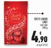 Offerta per Lindt - Ovetti Lindor a 4,9€ in Conad