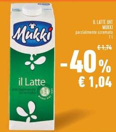 Offerta per  Mukki - Il Latte UHT  a 1,04€ in Conad
