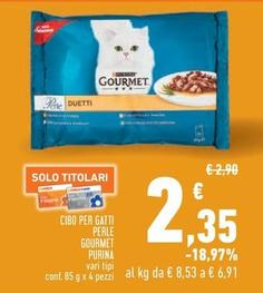 Offerta per Purina - Cibo Per Gatti Perle Gourmet a 2,35€ in Conad