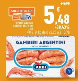 Offerta per Arbi - Gamberi Argentini a 5,48€ in Conad