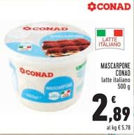 Offerta per Conad - Mascarpone a 2,89€ in Conad