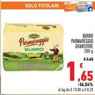 Offerta per Granterre - Burro Parmareggio a 1,65€ in Conad