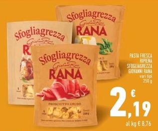 Offerta per Giovanni Rana - Pasta Fresca Ripiena Sfogliagrezza  a 2,19€ in Conad