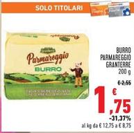 Offerta per Granterre - Burro Parmareggio  a 1,75€ in Conad