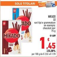 Offerta per Mikado - Lu a 1,45€ in Conad