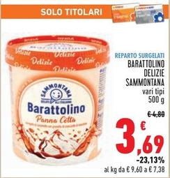 Offerta per Sammontana - Barattolino Delizie a 3,69€ in Conad City