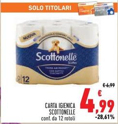 Offerta per Scottex - Carta Igienica Scottonelle a 4,99€ in Conad City