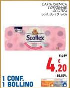 Offerta per Scottex - Carta Igienica L'Originale a 4,2€ in Conad City