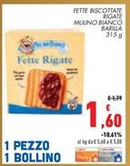 Offerta per Barilla - Fette Biscottate Rigate Mulino Bianco a 1,6€ in Conad City