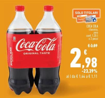 Offerta per Coca Cola - Classica, Zero a 2,98€ in Conad City