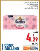 Offerta per Scottex - Carta Igienica L'Originale a 4,29€ in Conad City