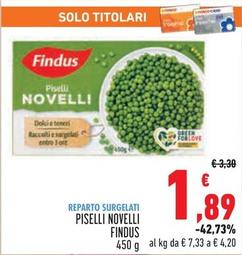 Offerta per Findus - Piselli Novelli a 1,89€ in Conad City