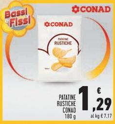 Offerta per Conad - Patatine Rustiche  a 1,29€ in Conad City