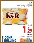 Offerta per Kyr - 125 G a 1,29€ in Conad City