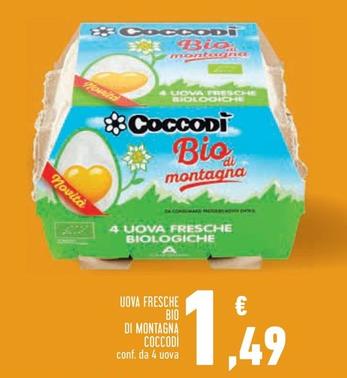 Offerta per Coccodì - Uova Fresche Bio Di Montagna a 1,49€ in Conad City