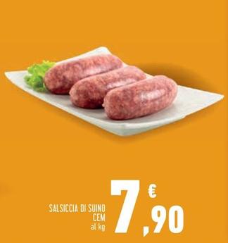 Offerta per Cem - Salsiccia Di Suino a 7,9€ in Conad City
