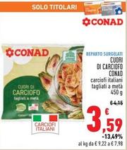 Offerta per Carciofi a 3,59€ in Conad Superstore