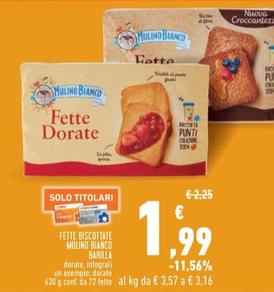 Offerta per Fette biscottate a 1,99€ in Conad Superstore
