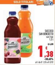 Offerta per Succhi di frutta a 1,38€ in Conad Superstore