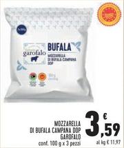 Offerta per Mozzarella di bufala a 3,59€ in Conad Superstore