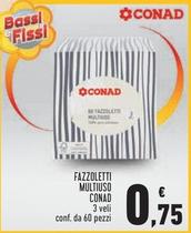 Offerta per Fazzoletti a 0,75€ in Conad Superstore
