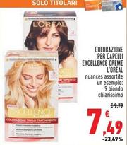 Offerta per Tinte capelli a 7,49€ in Conad Superstore