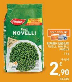 Offerta per Findus - Piselli Novelli a 2,9€ in Spazio Conad