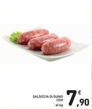 Offerta per Salsiccia Di Suino Cem a 7,9€ in Spazio Conad