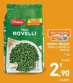 Offerta per Findus - Piselli Novelli a 2,9€ in Spazio Conad