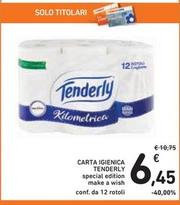 Offerta per Tenderly - Carta Igienica a 6,45€ in Spazio Conad