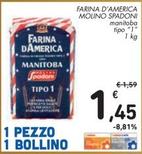 Offerta per Molino Spadoni - Farina D'America a 1,45€ in Spazio Conad