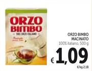Offerta per Orzo Bimbo - Macinato a 1,09€ in Spazio Conad