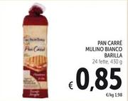 Offerta per Barilla - Pan Carré Mulino Bianco a 0,85€ in Spazio Conad