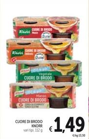Offerta per Knorr - Cuore Di Brodo a 1,49€ in Spazio Conad
