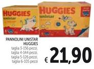Offerta per Huggies - Pannolini Unistar a 21,9€ in Spazio Conad