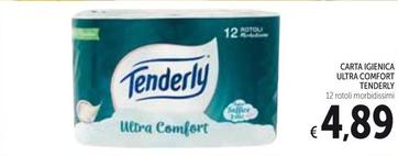Offerta per Tenderly - Carta Igienica Ultra Comfort a 4,89€ in Spazio Conad