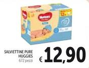 Offerta per Huggies - Salviettine Pure a 12,9€ in Spazio Conad