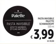 Offerta per Schwarzkopf - Palette Pasta Invisibile a 3,99€ in Spazio Conad