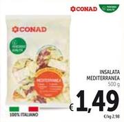 Offerta per Conad - Insalata Mediterranea a 1,49€ in Spazio Conad